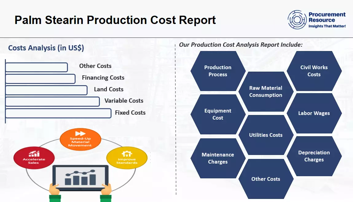 Palm Stearin Production Cost Report
