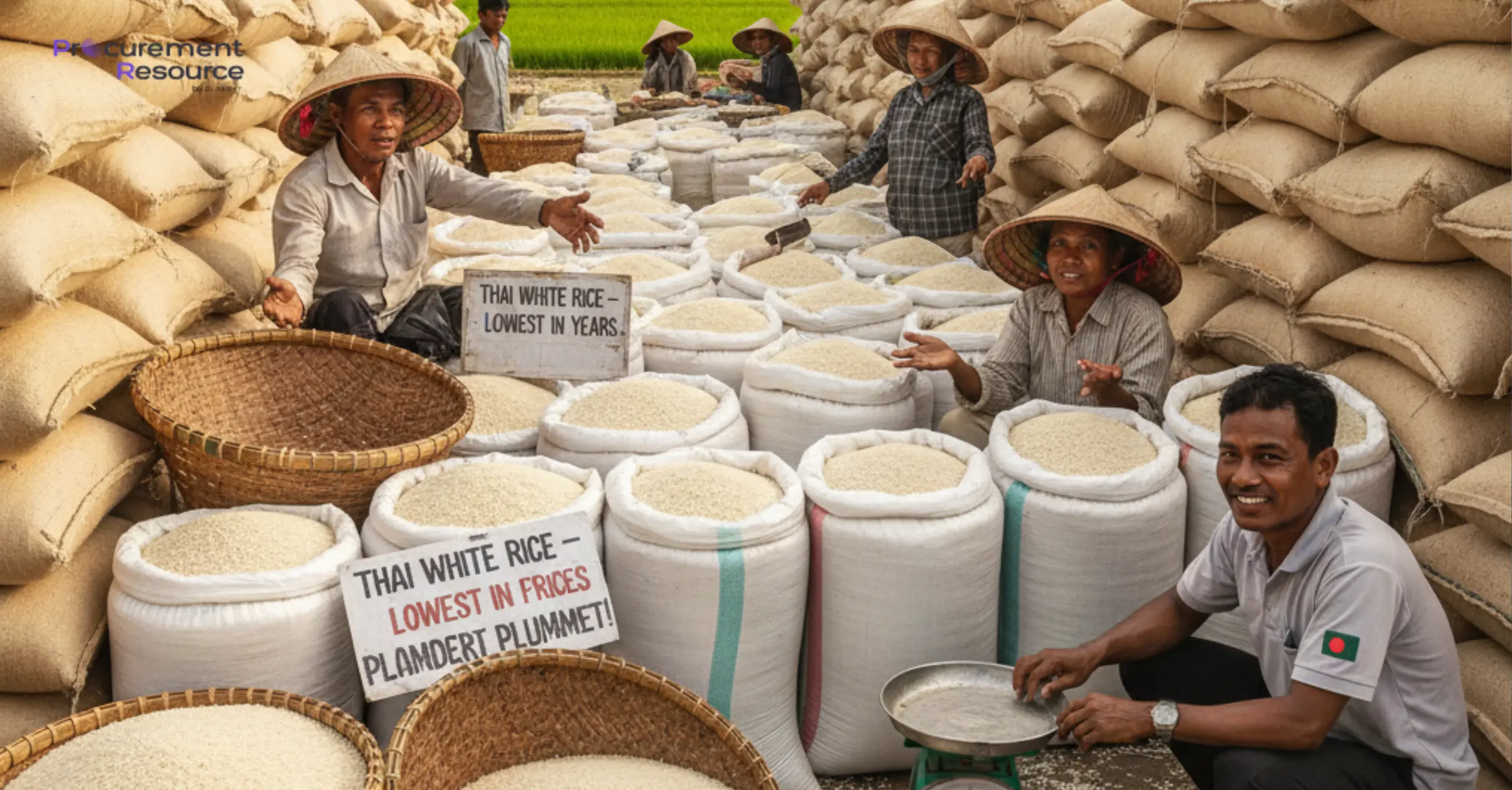Global rice prices witness a significant