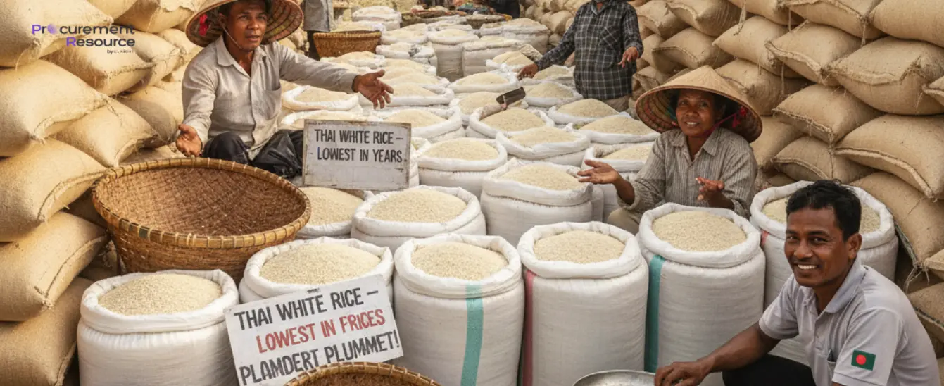 Global rice prices witness a significant