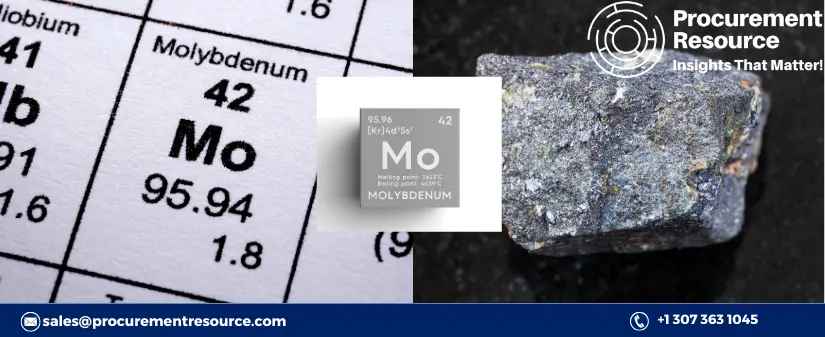 Molybdenum prices have been recently witnessing a rise