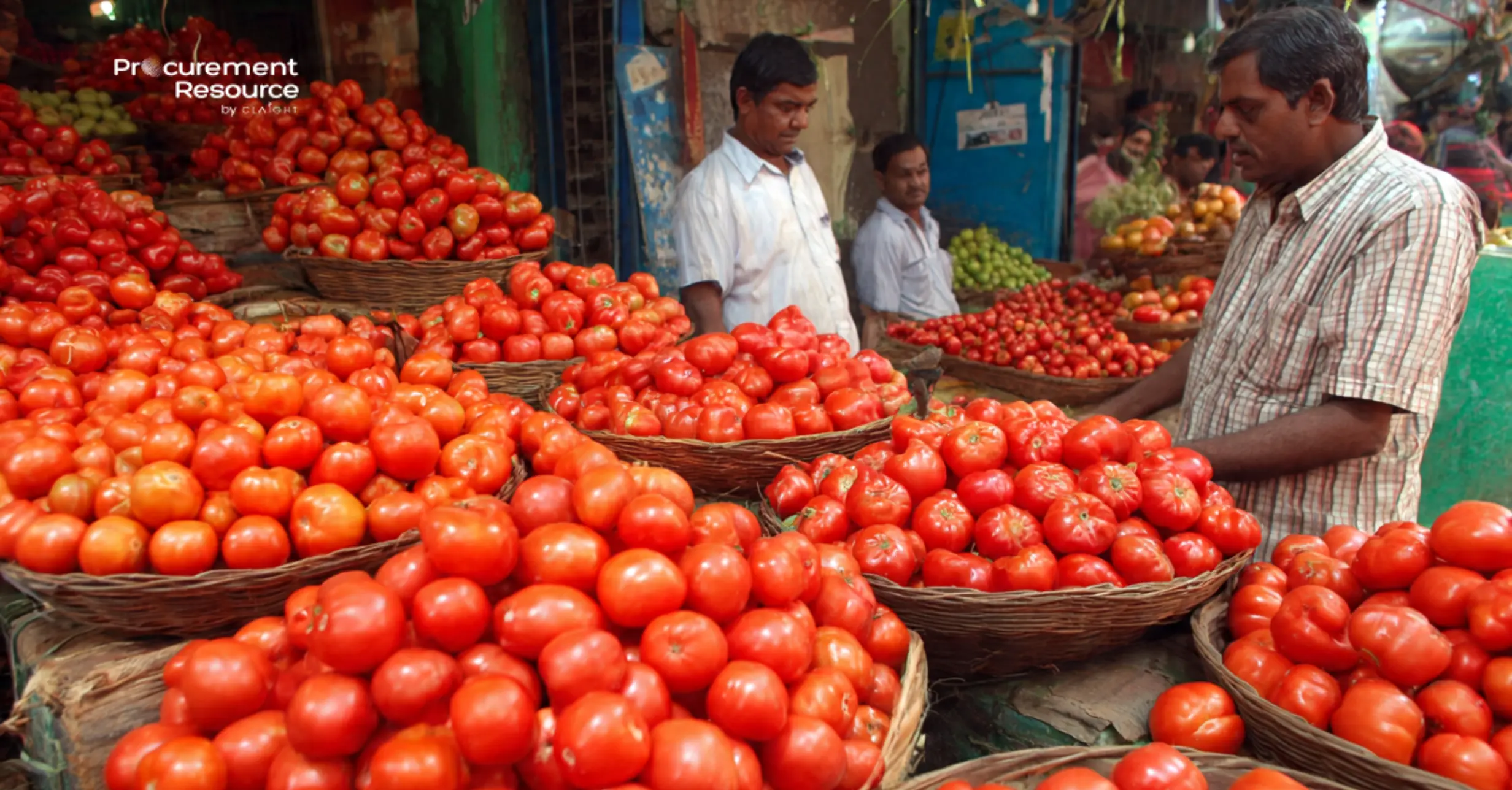 Tomato prices in India are dropping
