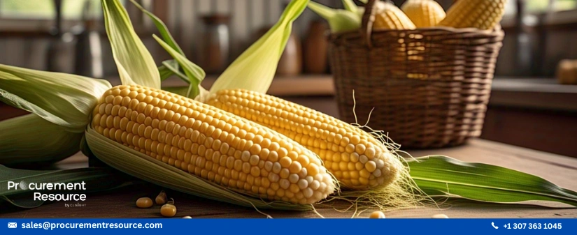 US Corn prices have been experiencing a downward trend