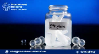 Ethylene prices in Asia and Europe